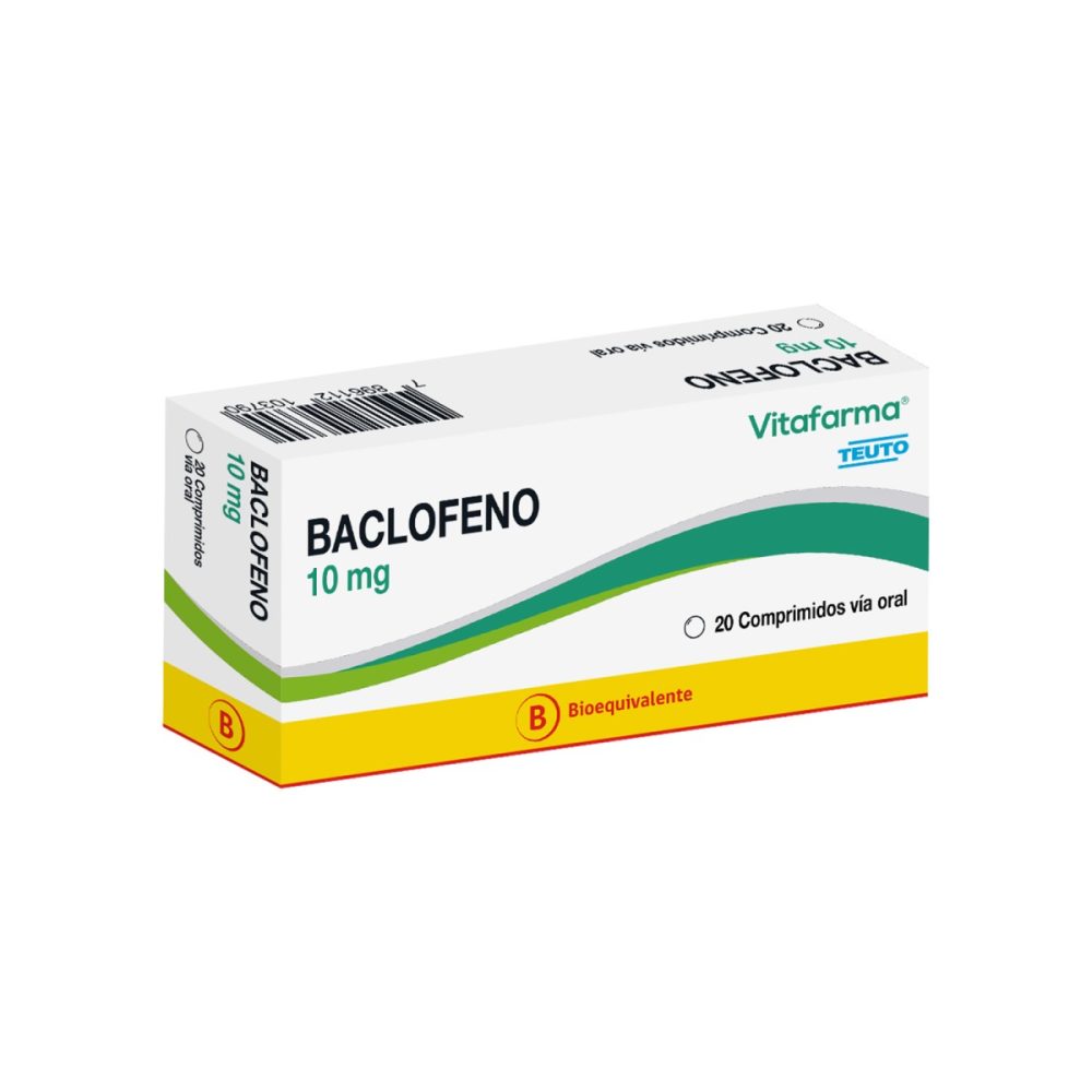 Baclofeno comprimidos 10 mg
