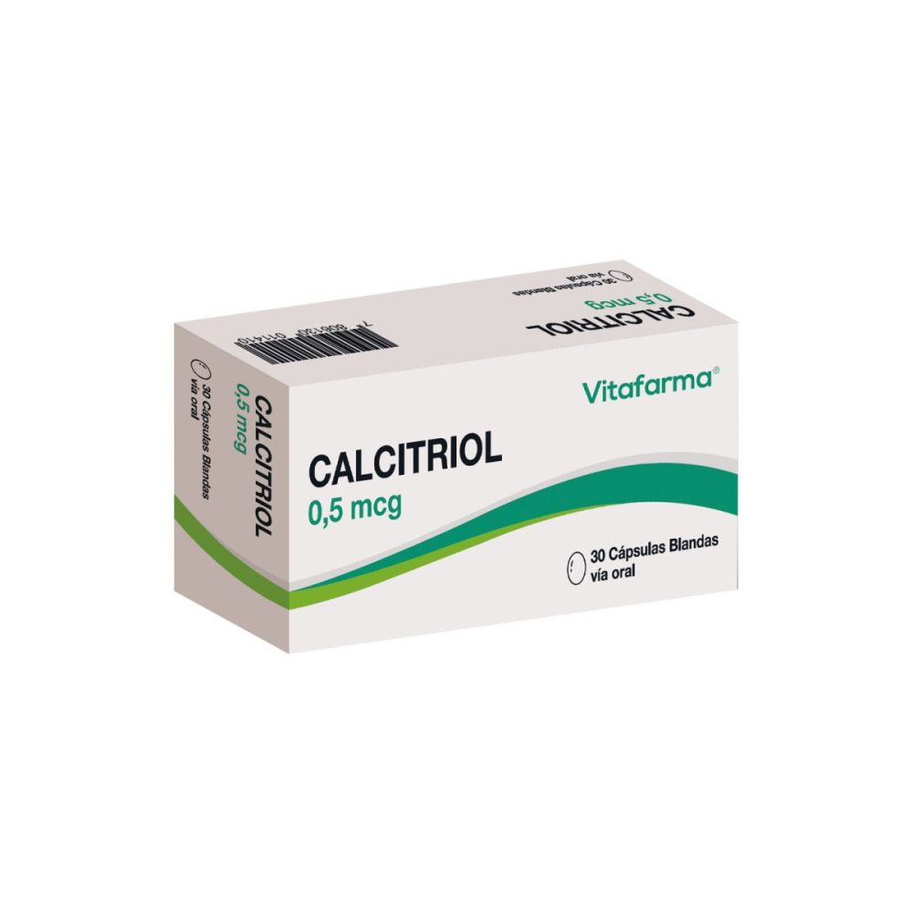 Calcitriol cápsulas blandas 0,5 mcg