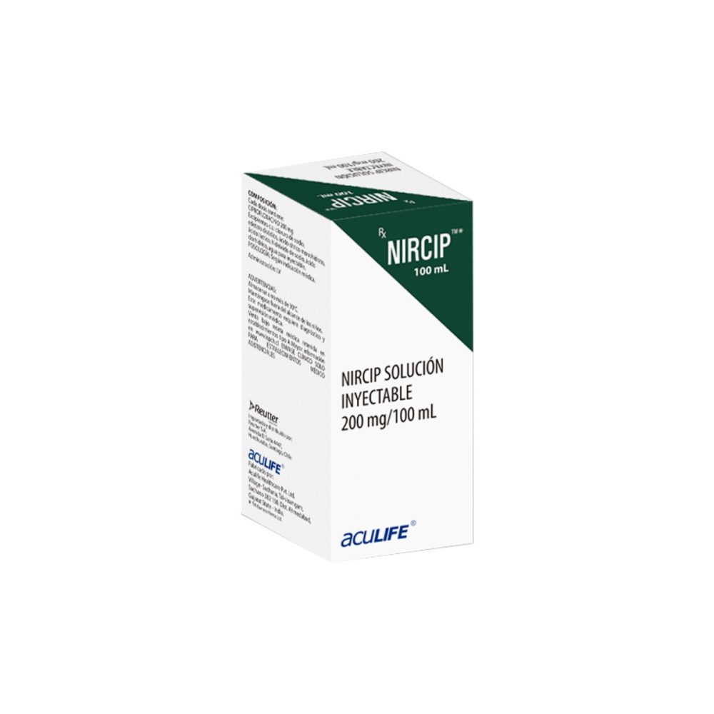 Nircip Solución Inyectable 200 mg/100 mL