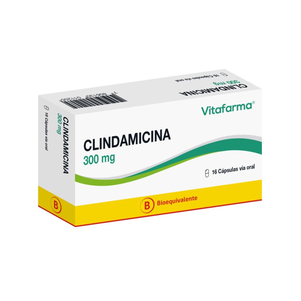 Clindamicina Cápsulas 300 mg
