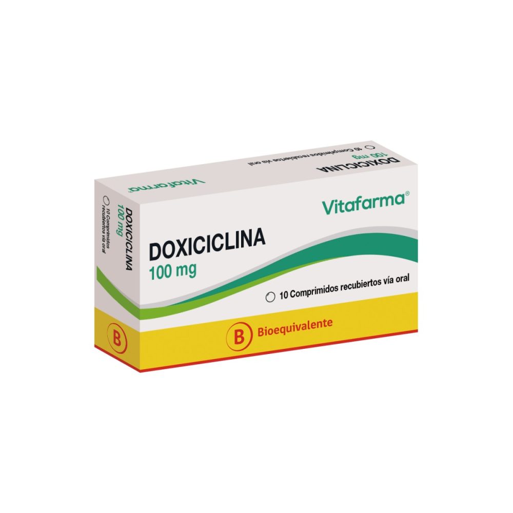 Doxiciclina Comprimidos recubiertos 100 mg