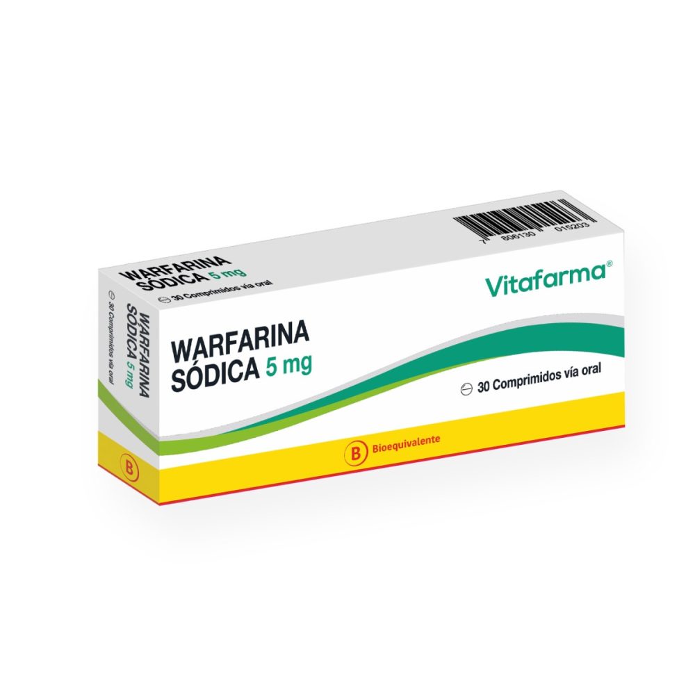 Warfarina Sódica Comprimidos 5 mg
